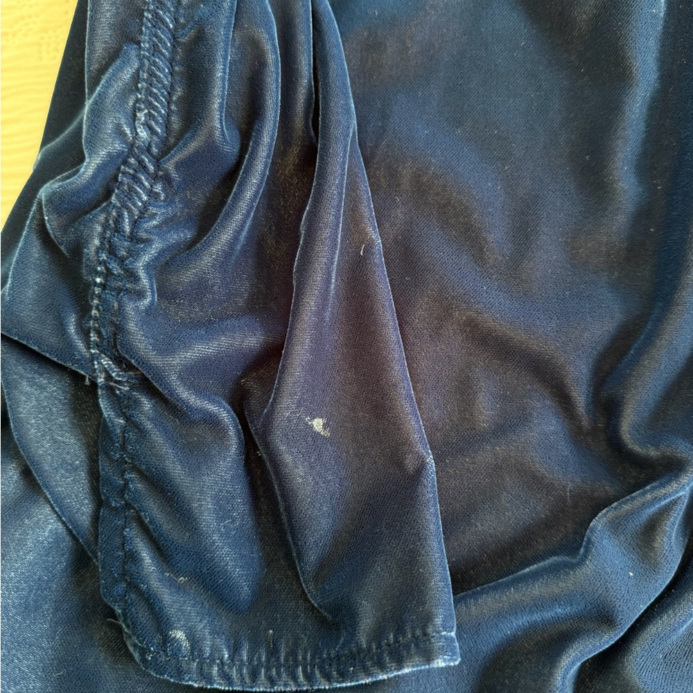 Blue Velvet Top blue Long sleeve size XL - Picture 10 of 10